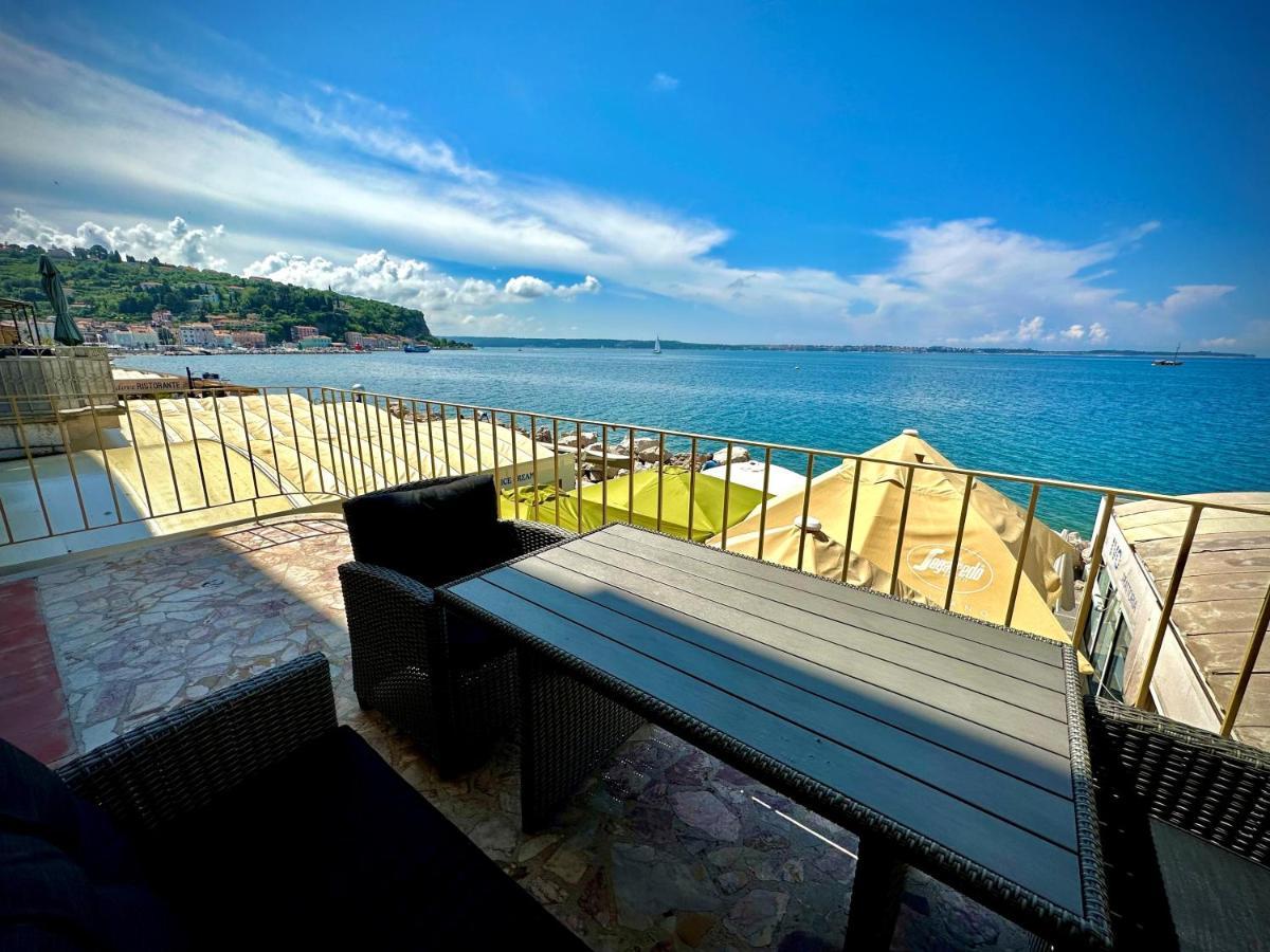 Seahouse Apartments Piran Luaran gambar